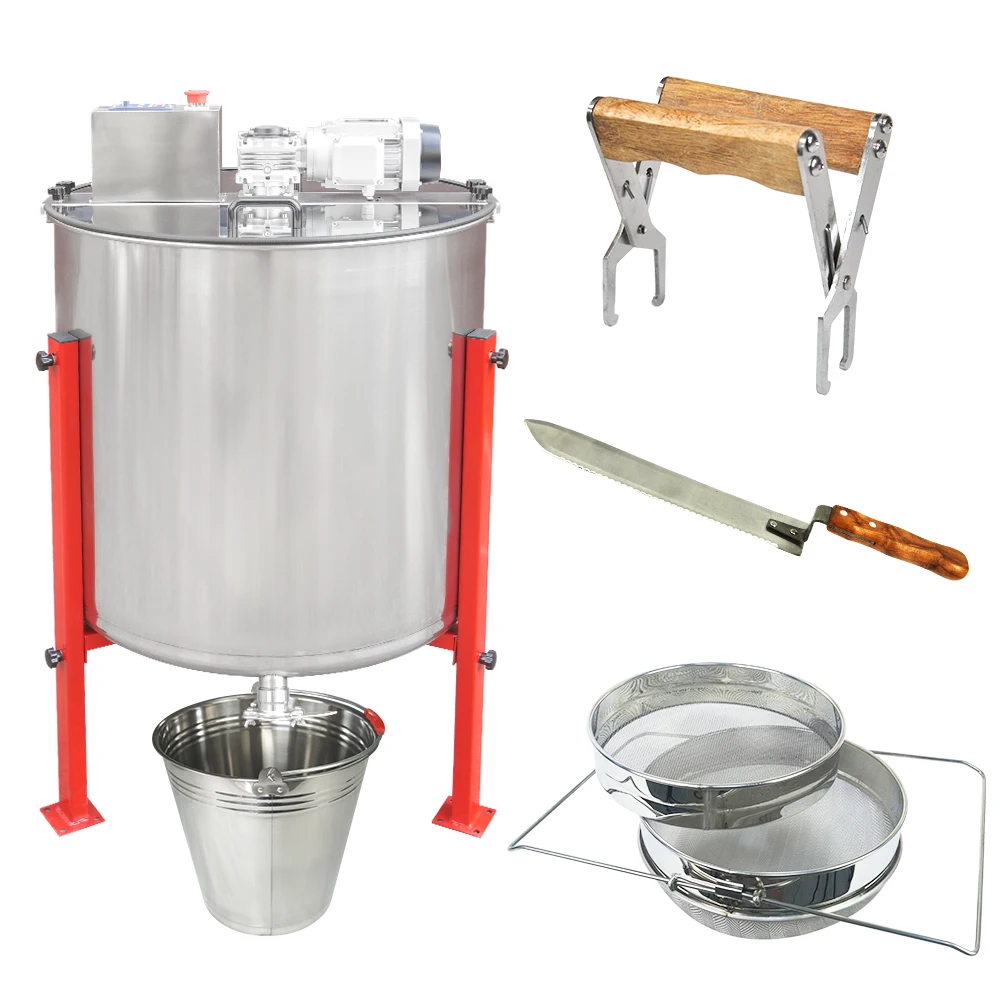 For Electric Motor 8 Frames Honey Extractor Centrifugal Honey Extractor Machine
For Electric Motor 8 Frames Honey Extractor Centrifugal Honey Extractor Machine