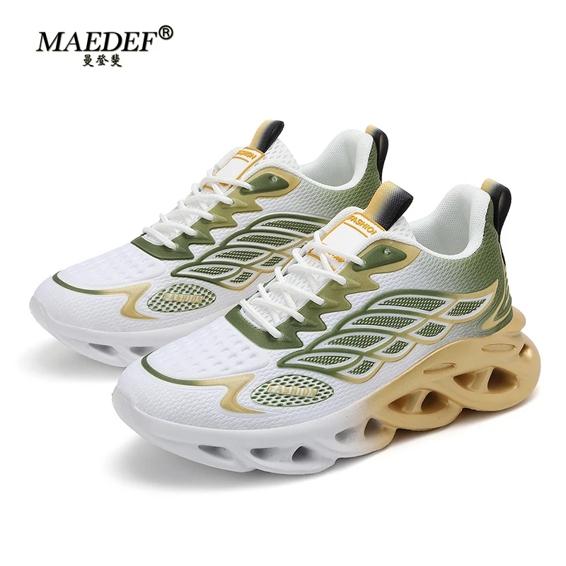 MAEDEF Women's Sneakers Breathable Comfortable Shock Absorption Woman Running Sports Shoes Fashion Ladies Casual Shoes
MAEDEF Women's Sneakers Breathable Comfortable Shock Absorption Woman Running Sports Shoes Fashion Ladies Casual Shoes