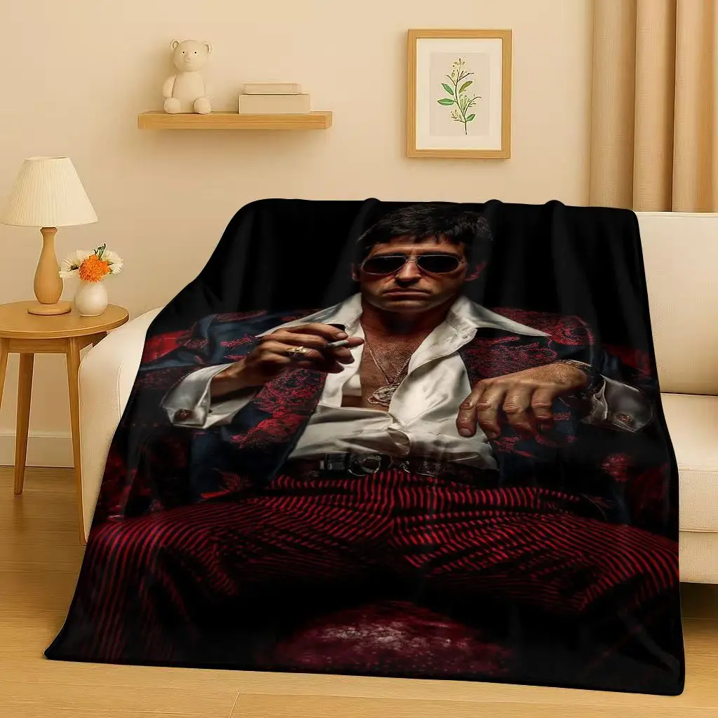 Classic Scarface Tony Gang Movie Flannel Blanket,Ultra Soft Plush Throw for Home Bedroom Bed Sofa Cover Office Picnic Kids Gift
Classic Scarface Tony Gang Movie Flannel Blanket,Ultra Soft Plush Throw for Home Bedroom Bed Sofa Cover Office Picnic Kids Gift