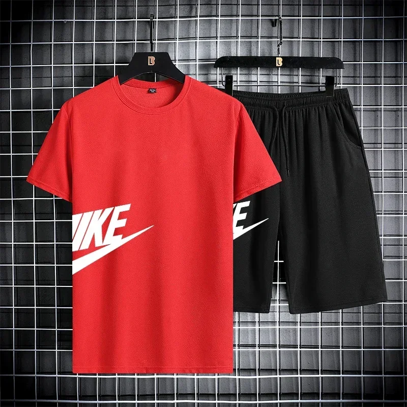 2026 New Fashion Casual Trend Men's Sportswear Set - Short-sleeved T-shirt and Summer Outdoor Sports Shorts Set, Running Set, Tw
2026 New Fashion Casual Trend Men's Sportswear Set - Short-sleeved T-shirt and Summer Outdoor Sports Shorts Set, Running Set, Tw