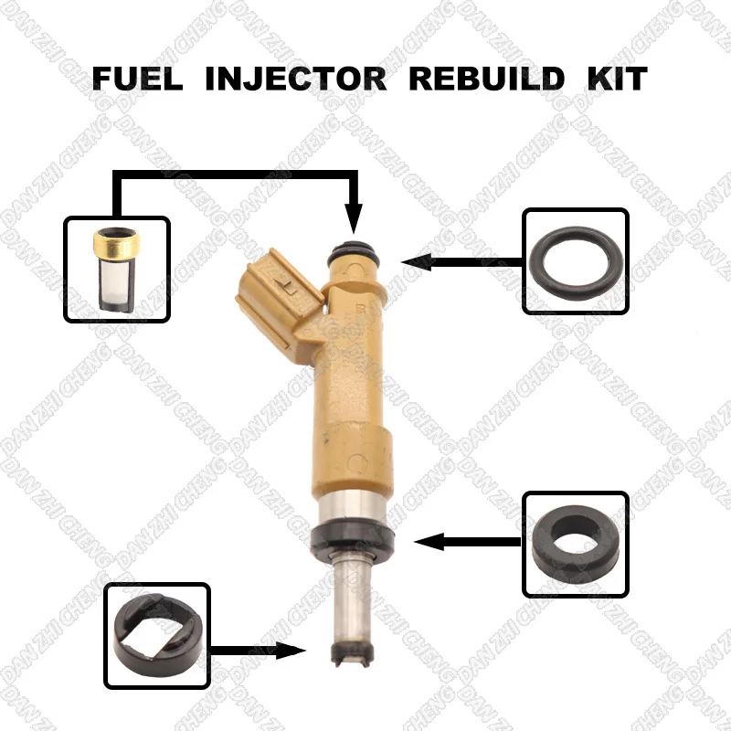 Fuel Injectors Seals O-Ring Repair Filters for Toyota Corolla Auris Vios 2ZRFE ZRE15 23250-0T010 23209-0T010 23250-0T020
Fuel Injectors Seals O-Ring Repair Filters for Toyota Corolla Auris Vios 2ZRFE ZRE15 23250-0T010 23209-0T010 23250-0T020