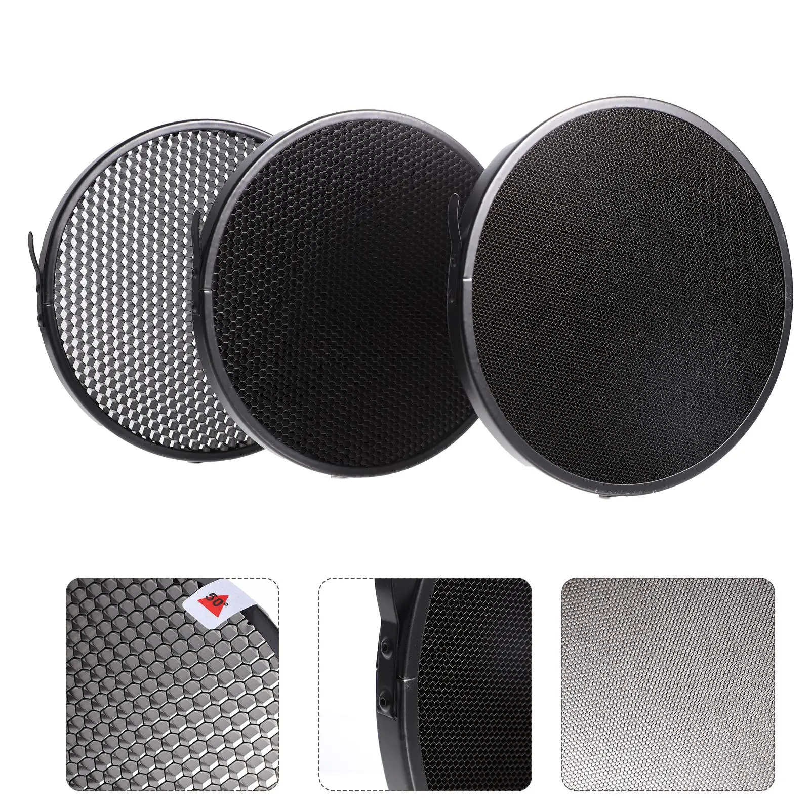 Flash Soft Diffuser Honeycomb Lamp Shade Grid Photography Honeycomb Grid Black Photography Light Aluminum Alloy
Flash Soft Diffuser Honeycomb Lamp Shade Grid Photography Honeycomb Grid Black Photography Light Aluminum Alloy