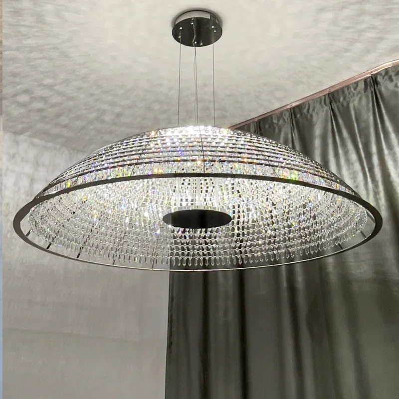Zhongshan High Quality Round Ring Living Room Chandelier Lighting Hotel Lobby Dining Room Pendant light Lamp
Zhongshan High Quality Round Ring Living Room Chandelier Lighting Hotel Lobby Dining Room Pendant light Lamp