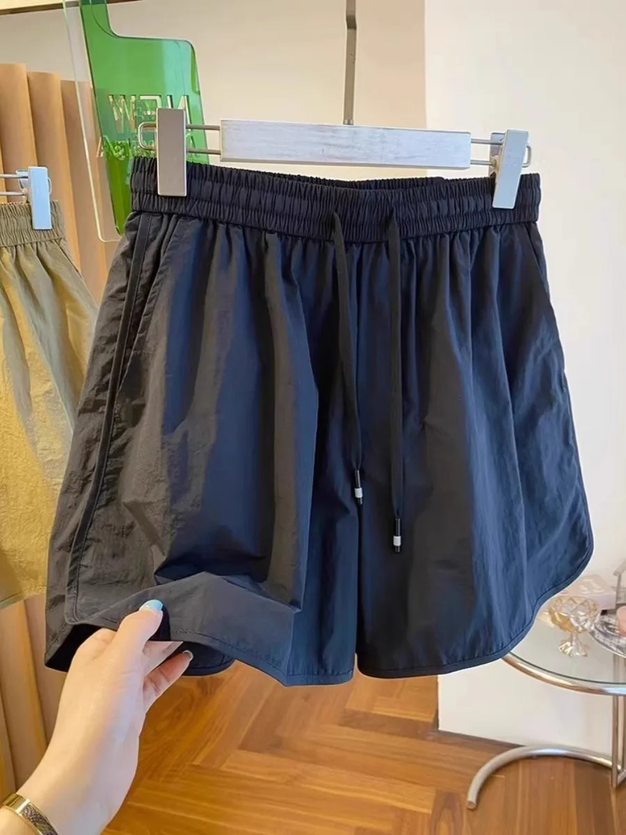 Quick Dry Thin High Waist Loose Casual Sports Shorts Women Summer Slimming Versatile Wide Leg Hot Pants Korean Style Commute ...
Quick Dry Thin High Waist Loose Casual Sports Shorts Women Summer Slimming Versatile Wide Leg Hot Pants Korean Style Commute ...