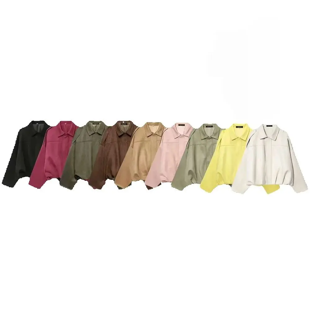 Autumn new women's clothing fashionable temperament versatile suede texture effect pilot jacket jacket
Autumn new women's clothing fashionable temperament versatile suede texture effect pilot jacket jacket