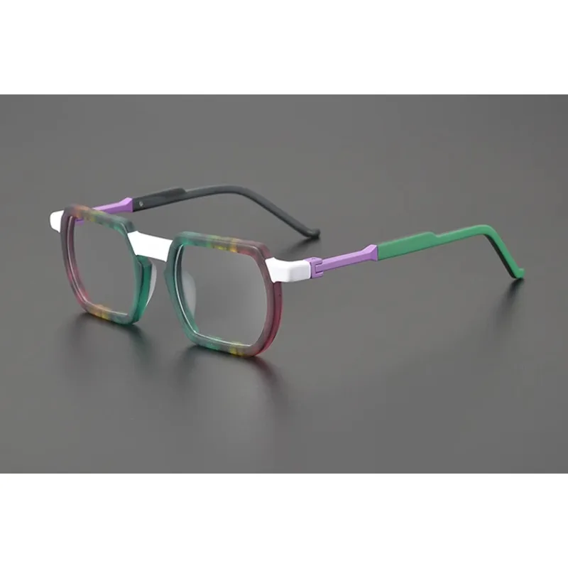 Large Square Color-Block Eyewear Frame Face Slimming Unisex Myopia Glasses with Premium Blue Light Protection Color Stability
Large Square Color-Block Eyewear Frame Face Slimming Unisex Myopia Glasses with Premium Blue Light Protection Color Stability