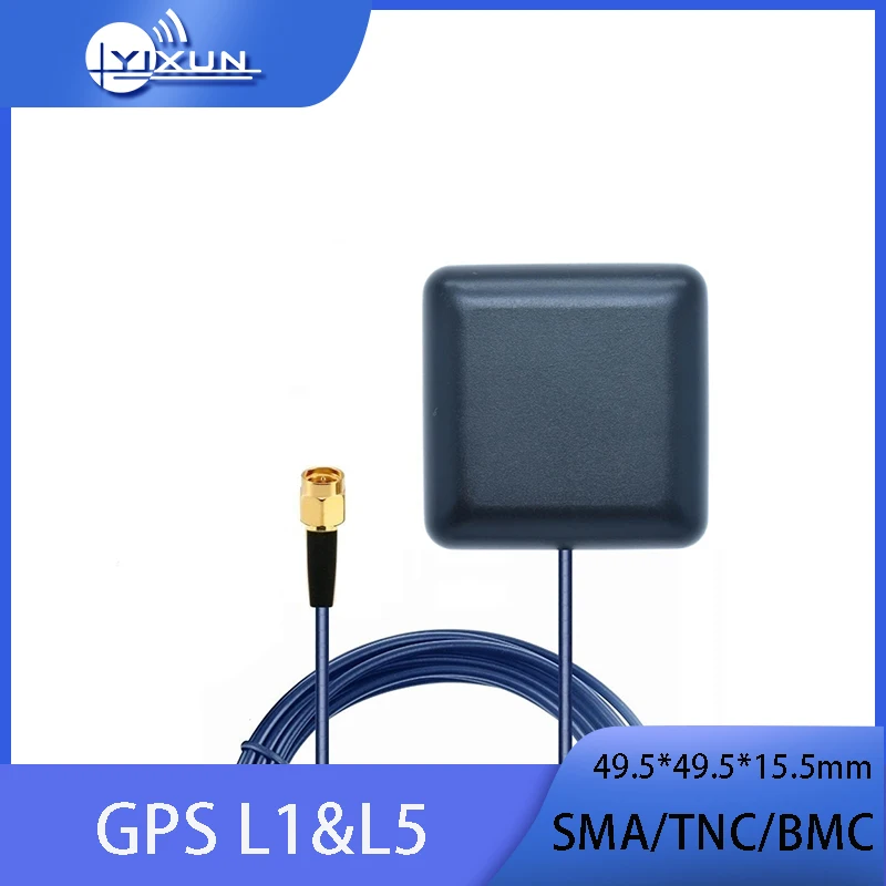 GNSS высокоточная позиционирующая антенна GPS L1/L5, многочастотный активный внешний Galileo Beidou GLONASS
GNSS высокоточная позиционирующая антенна GPS L1/L5, многочастотный активный внешний Galileo Beidou GLONASS