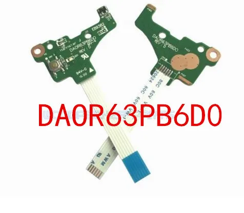 Suit for HP 15 14-E TPN-Q118 Q117 Button on the switch board of laptop power supply panel
Suit for HP 15 14-E TPN-Q118 Q117 Button on the switch board of laptop power supply panel