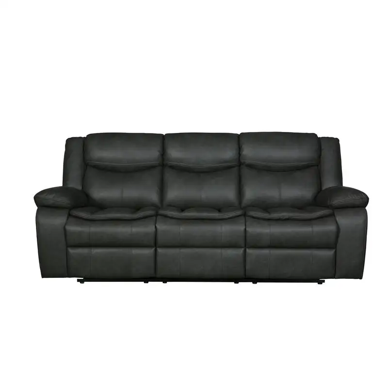 Transitional Leather Air Reclining Sofa Set for Living Room Comfort
Transitional Leather Air Reclining Sofa Set for Living Room Comfort