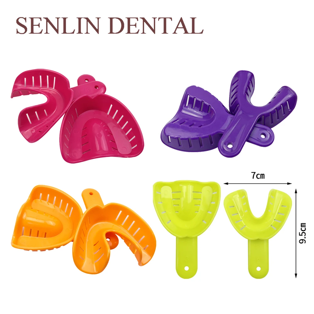 8-Piece Dental Impression Tray Set Plastic Adult & Pediatric Dental Trays Oral Retainer Colorful Dental Care Tools
8-Piece Dental Impression Tray Set Plastic Adult & Pediatric Dental Trays Oral Retainer Colorful Dental Care Tools