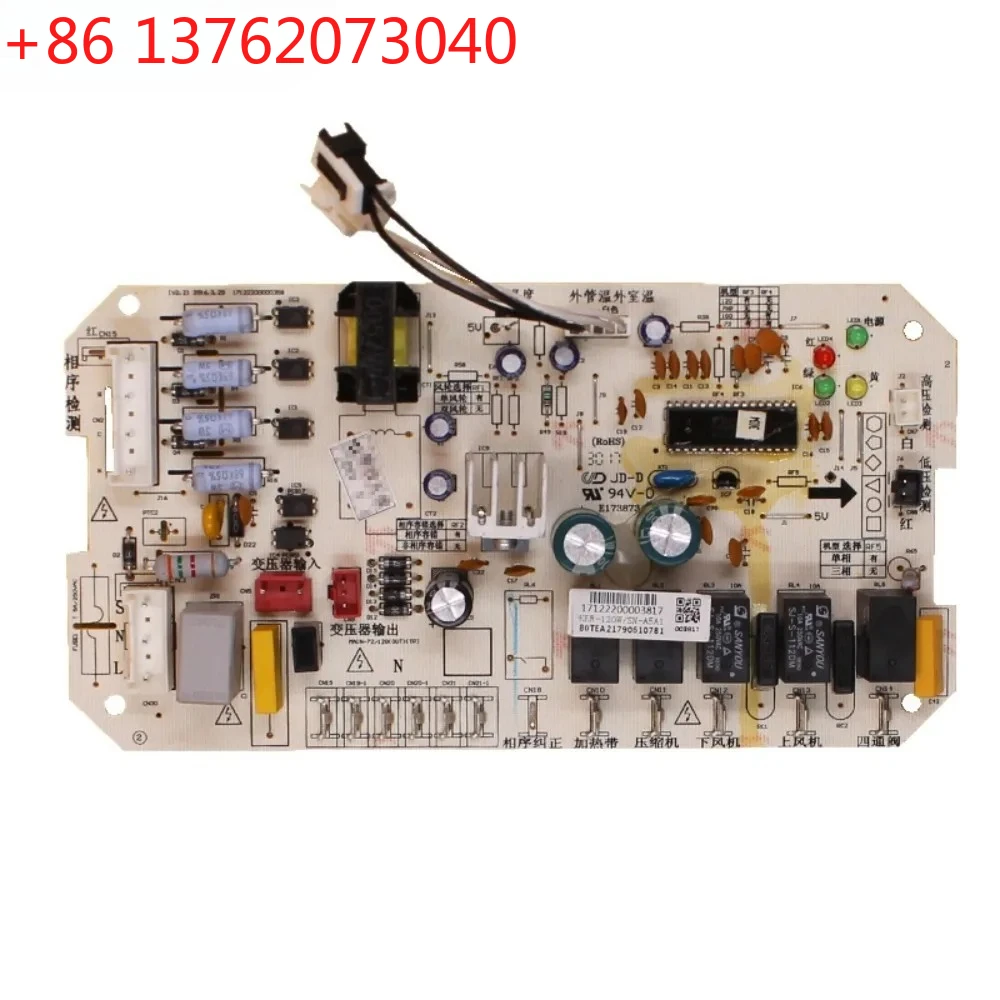 Плата управления внутренним блоком кондиционера KFR-120W/SN-A5A1, печатная плата 17122200003817 171222000038, запчасти для кондиционеров
Плата управления внутренним блоком кондиционера KFR-120W/SN-A5A1, печатная плата 17122200003817 171222000038, запчасти для кондиционеров