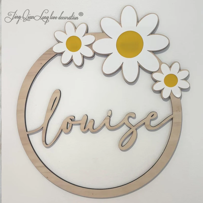 Personalized wooden crown Custom ANY NAME & COLOUR Personalized wooden Name circle - Oak Veneer plaque with painted names
Personalized wooden crown Custom ANY NAME & COLOUR Personalized wooden Name circle - Oak Veneer plaque with painted names