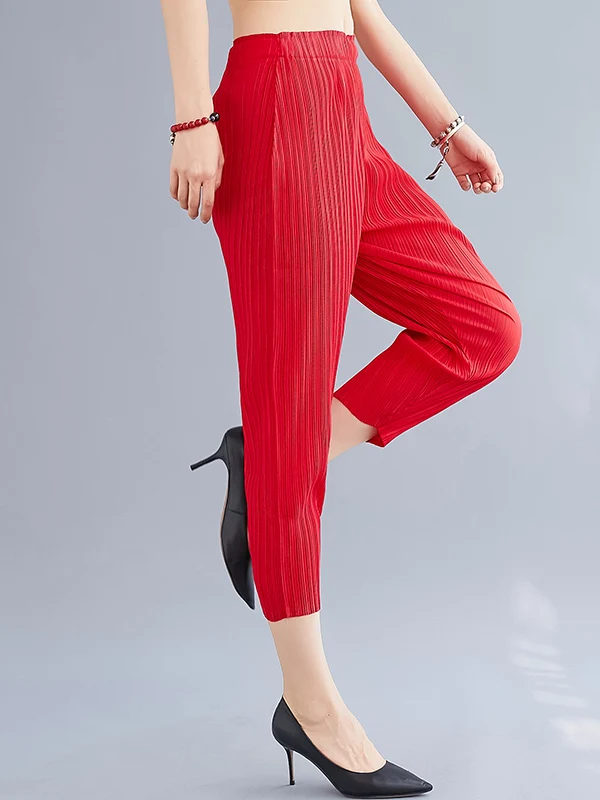 Элегантные плиссированные женские брюки-карандаш с высокой талией, эластичные, облегающие, для осени и лета, без бренда
Элегантные плиссированные женские брюки-карандаш с высокой талией, эластичные, облегающие, для осени и лета, без бренда