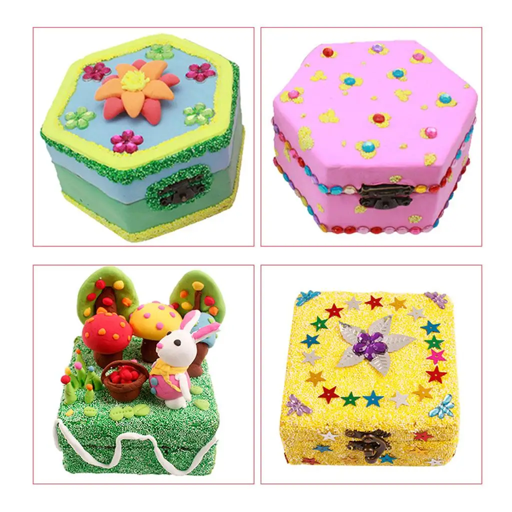 Jewelry Box Wood Organizer DIY Decoration Storage Box with Glass Cover for Kids Toys and Jewelry Storage
Jewelry Box Wood Organizer DIY Decoration Storage Box with Glass Cover for Kids Toys and Jewelry Storage