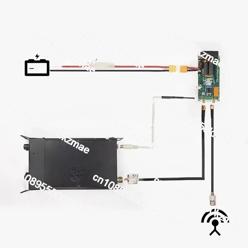 Suitable for RF QRP RFID SSB radio, high frequency power amplifier 100W power amplifier
Suitable for RF QRP RFID SSB radio, high frequency power amplifier 100W power amplifier