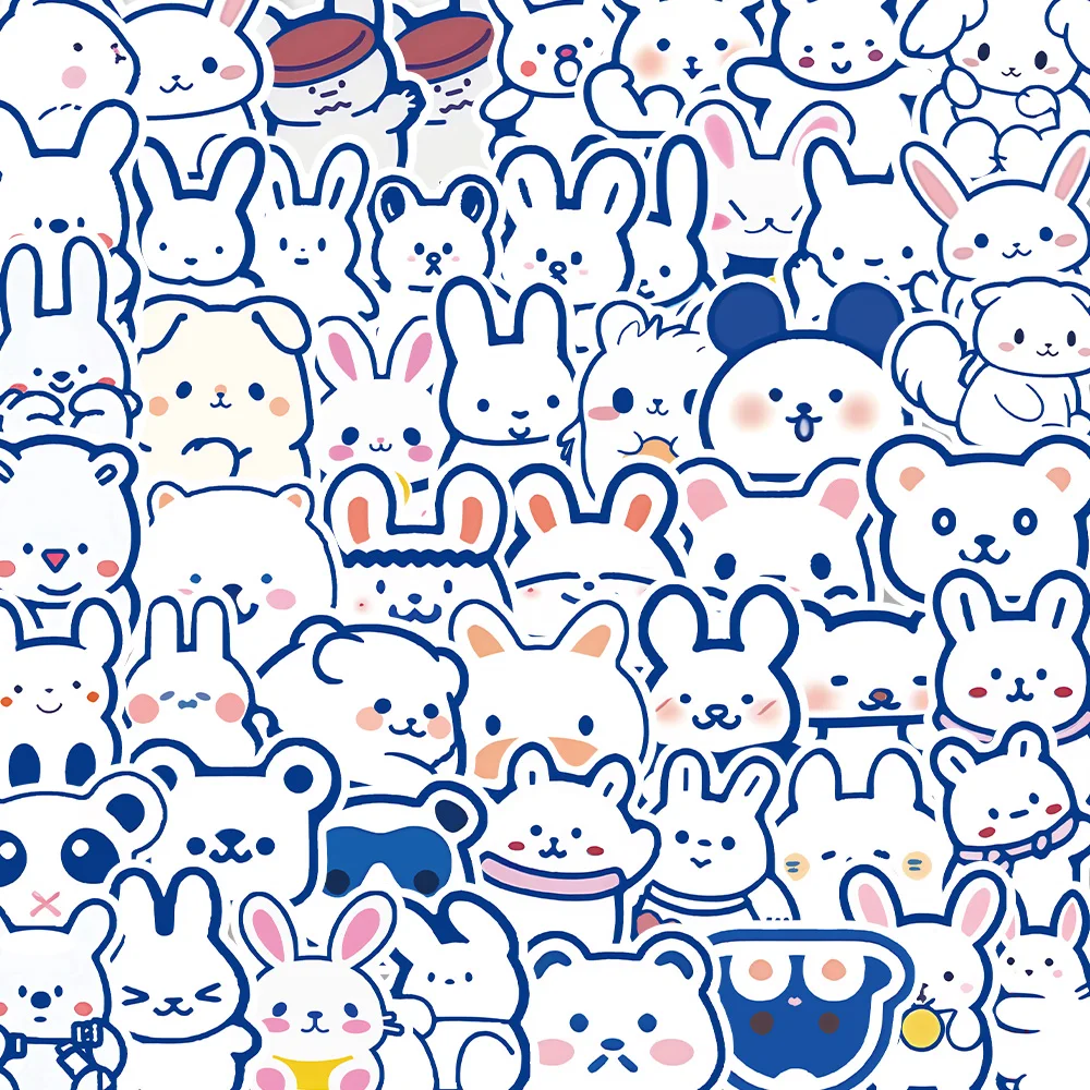10/50PCS Cartoon White Animal Sticker Kawaii Animal DIY Toy Laptop Luggage Skateboard Suitcase Graffiti Sticker
10/50PCS Cartoon White Animal Sticker Kawaii Animal DIY Toy Laptop Luggage Skateboard Suitcase Graffiti Sticker