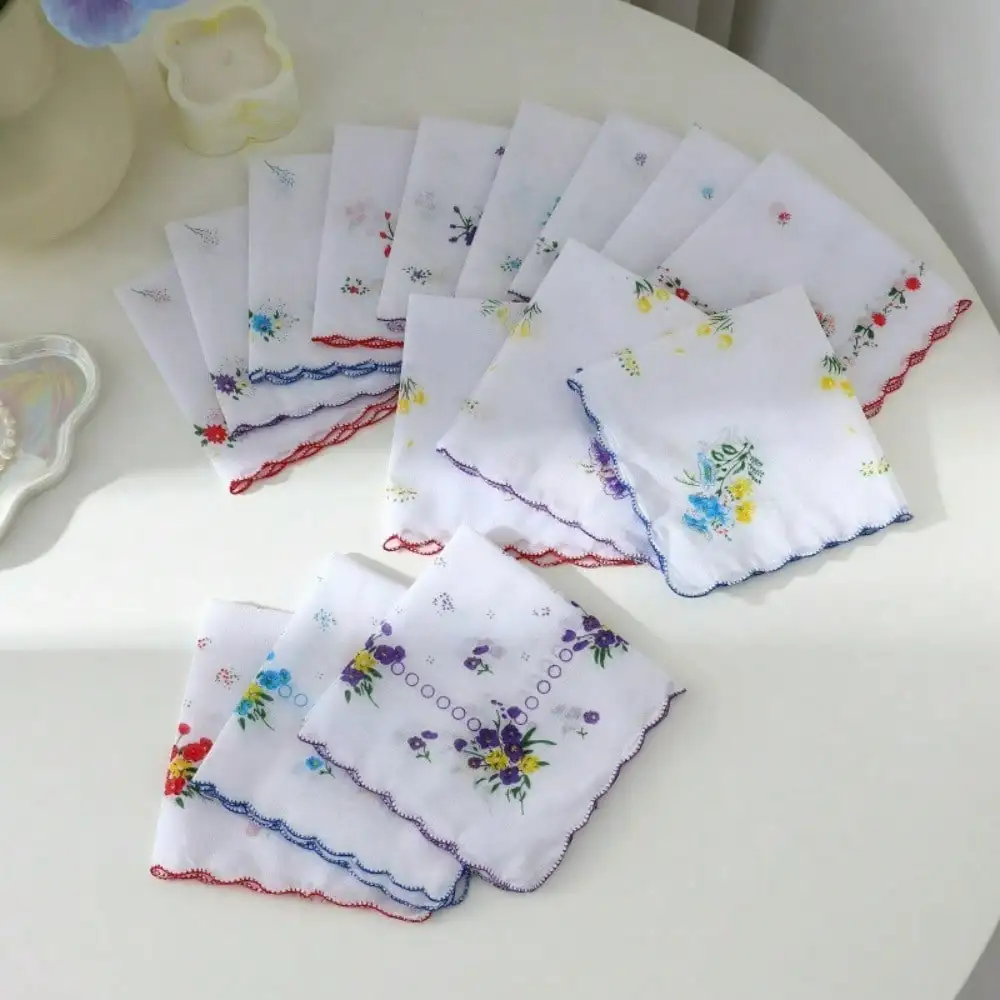 24 Vintage Floral Handkerchiefs, Cotton Ladies Handkerchiefs With Scalloped Edges, 11-Inch Vintage Ladies Pocket Towel
24 Vintage Floral Handkerchiefs, Cotton Ladies Handkerchiefs With Scalloped Edges, 11-Inch Vintage Ladies Pocket Towel