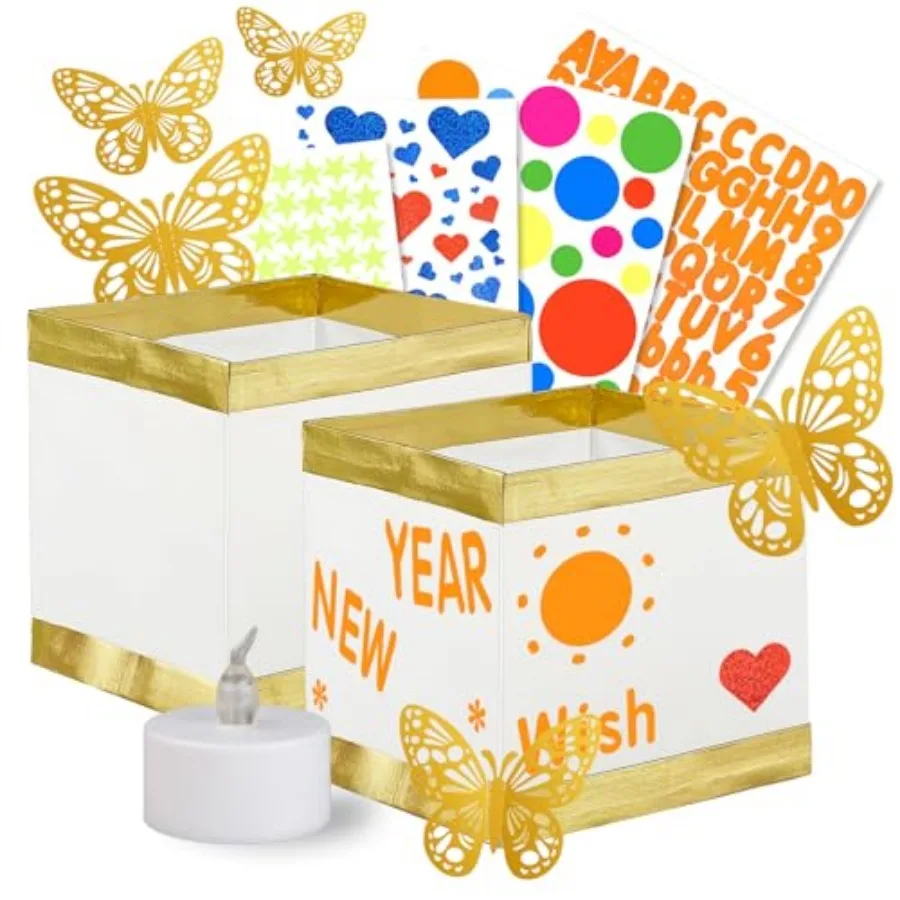 Set Square Floating Paper Lanterns Come Candles, DIY Butterfly Water Lanterns for Wedding Pool Decorations Outdoor
Set Square Floating Paper Lanterns Come Candles, DIY Butterfly Water Lanterns for Wedding Pool Decorations Outdoor