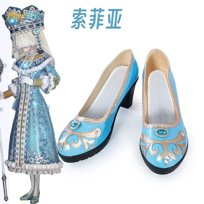 Game Identity V Sophia Cosplay Shoes Palace banquet shoes Footwear Halloween Party Costumes Accessory HERO Cos
Game Identity V Sophia Cosplay Shoes Palace banquet shoes Footwear Halloween Party Costumes Accessory HERO Cos