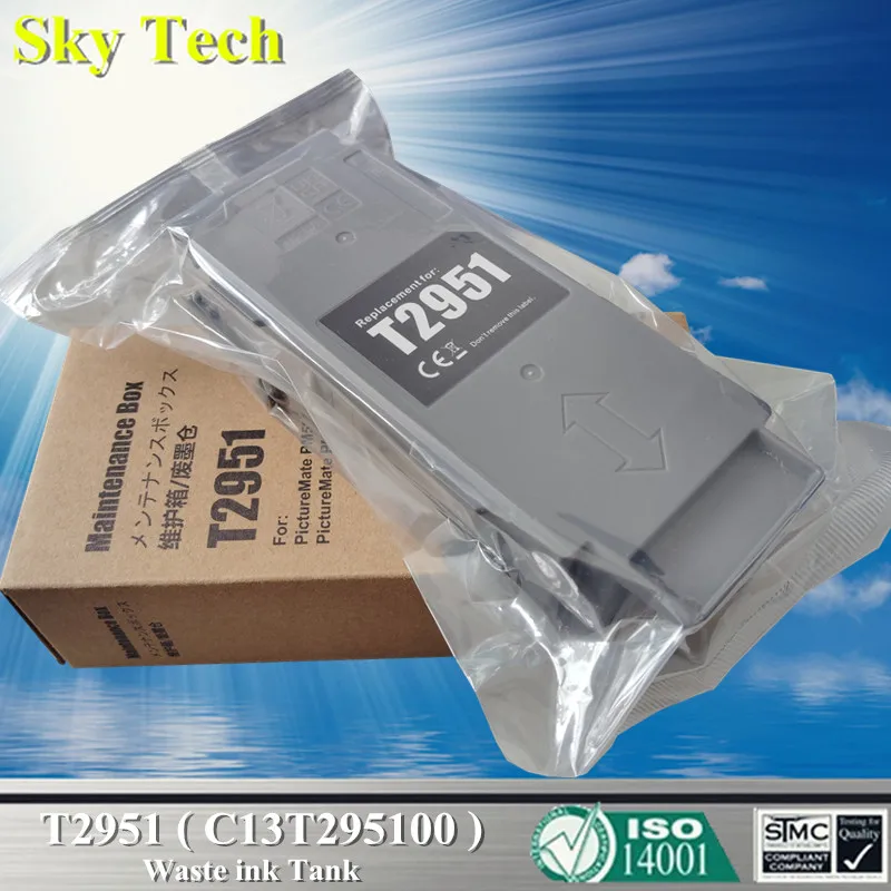 Sky Compatible T2951 C13T295100 Waste ink tank Container for Epson PM-520 PM-525 Maintenance box
Sky Compatible T2951 C13T295100 Waste ink tank Container for Epson PM-520 PM-525 Maintenance box