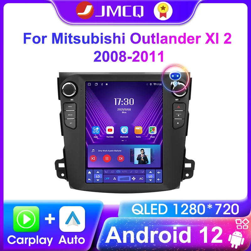 JMCQ Android 12 Car Multimedia Player Radio For Mitsubishi Outlander Xl 2 2008-2011 Navigation Carplay Vertical Screen Head Unit
JMCQ Android 12 Car Multimedia Player Radio For Mitsubishi Outlander Xl 2 2008-2011 Navigation Carplay Vertical Screen Head Unit