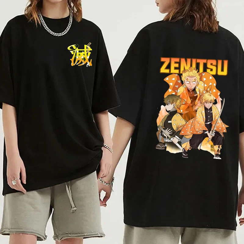 New Anime Agatsuma Zenitsu Graphic Print T-shirt Women Fashion Round Neck Loose Tee Shirt Unisex Casual Harajuku T-shirt
New Anime Agatsuma Zenitsu Graphic Print T-shirt Women Fashion Round Neck Loose Tee Shirt Unisex Casual Harajuku T-shirt