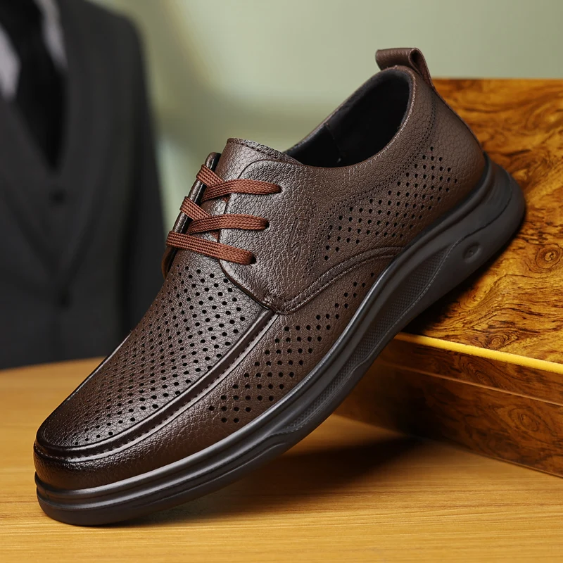 Luxury Brand Men's Loafers Business Officially Soft Soled Comfortable Designer Derby Shoes High-quality Low Heel Casual Shoes
Luxury Brand Men's Loafers Business Officially Soft Soled Comfortable Designer Derby Shoes High-quality Low Heel Casual Shoes