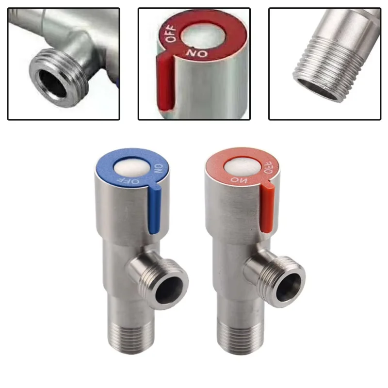 1pc Triangle Valve Toilet Water Stop Valve Water Heater Valve Stainless Steel For Bathrooms Kitchen Balconies Toilet Accessories
1pc Triangle Valve Toilet Water Stop Valve Water Heater Valve Stainless Steel For Bathrooms Kitchen Balconies Toilet Accessories