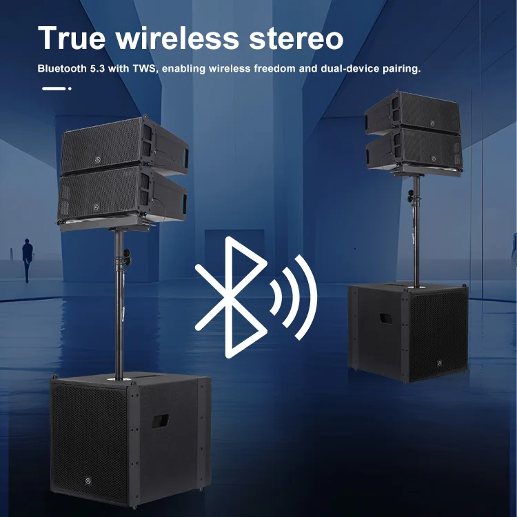 Accuracy Pro Audio LAP615TD3-4.6K Wooden Sound System Line Array PA System Professional Active Line Array Speakers
Accuracy Pro Audio LAP615TD3-4.6K Wooden Sound System Line Array PA System Professional Active Line Array Speakers