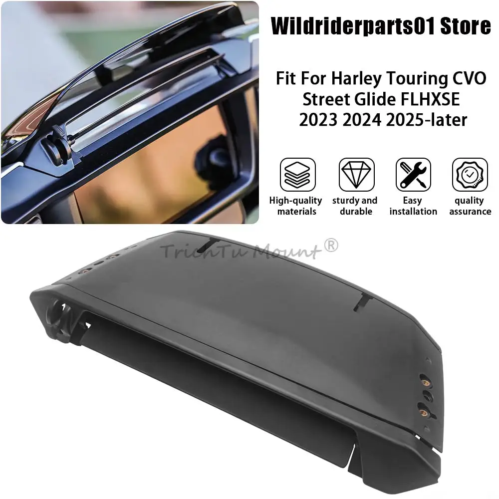 Fairing Air Duct/ Inner Fairing Air Vent ABS Plastic Black Motorcycle Part For Harley Touring Street Glide FLHX 2024,2025-later
Fairing Air Duct/ Inner Fairing Air Vent ABS Plastic Black Motorcycle Part For Harley Touring Street Glide FLHX 2024,2025-later