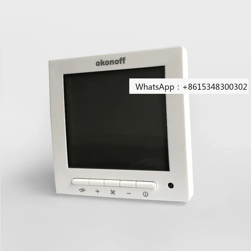 Konaifu S600 LCD Temperature Controller Central Air Conditioning Temperature Control Panel Switch Floor Heating Control Panel
Konaifu S600 LCD Temperature Controller Central Air Conditioning Temperature Control Panel Switch Floor Heating Control Panel