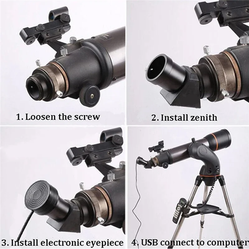 130W Pixels 1.25Inch USB Digital Lens Electronic Eyepiece Camera For Telescope And Microscope Connect With Phone
130W Pixels 1.25Inch USB Digital Lens Electronic Eyepiece Camera For Telescope And Microscope Connect With Phone