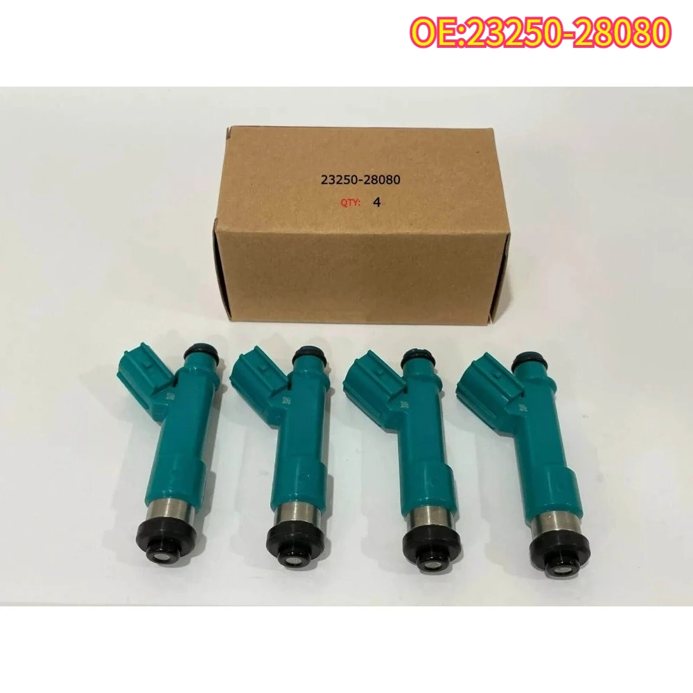 High quality New For 4pcs 23250-28080 2004-2008 Toyota Solara Camry RAV4 Scion Fuel Injectors 2320928080 2325028080
High quality New For 4pcs 23250-28080 2004-2008 Toyota Solara Camry RAV4 Scion Fuel Injectors 2320928080 2325028080