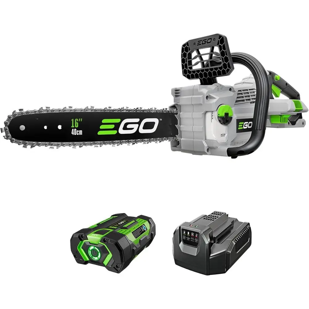+ Chain Saw, 16” Battery Powered Chainsaw, Electric Cordl, Includes 56V 2.5Ah Battery and – CS1611
+ Chain Saw, 16” Battery Powered Chainsaw, Electric Cordl, Includes 56V 2.5Ah Battery and – CS1611
