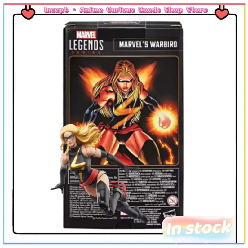 В наличии: Hasbro Marvel Legends Series 85th Anniversary Ms. Коллекционная фигурка Marvel Warbird Carol, 6 дюймов, подвижная, в подарочном наборе Deluxe, любимая коллекционерами
В наличии: Hasbro Marvel Legends Series 85th Anniversary Ms. Коллекционная фигурка Marvel Warbird Carol, 6 дюймов, подвижная, в подарочном наборе Deluxe, любимая коллекционерами