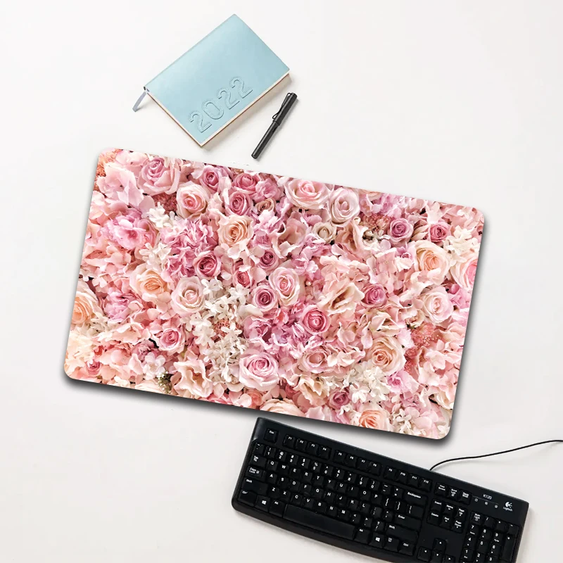 Pink White Floral Mouse Pad Large Non-slip Waterproof Desk Mat for Laptop Office
Pink White Floral Mouse Pad Large Non-slip Waterproof Desk Mat for Laptop Office