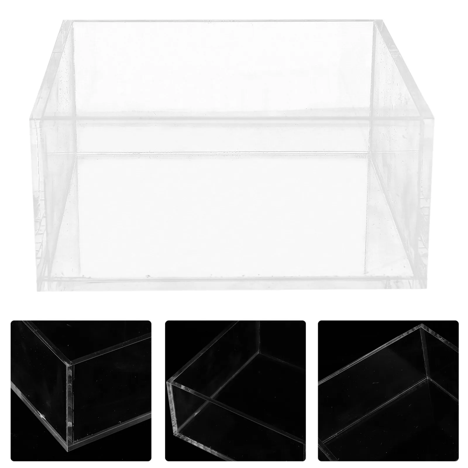 Clear Acrylic Square Napkin Holder Tissue Box for Dining Table Kitchen Paper Storage Organizer Home Use Acrylic Napkin Holder
Clear Acrylic Square Napkin Holder Tissue Box for Dining Table Kitchen Paper Storage Organizer Home Use Acrylic Napkin Holder
