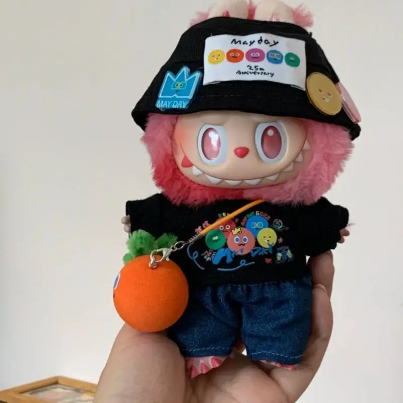 For Labubu Doll Clothes 17cm Concert Carrot Cheering Suit G1 G2 G3 Changeable Collector Set
For Labubu Doll Clothes 17cm Concert Carrot Cheering Suit G1 G2 G3 Changeable Collector Set