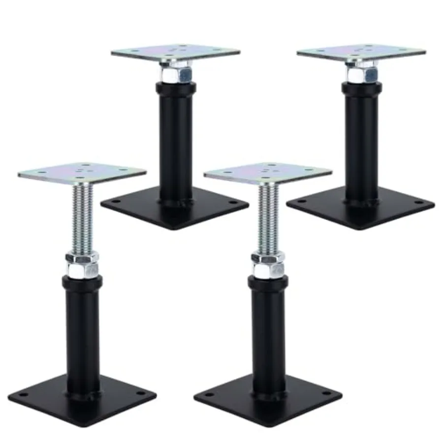 4-Pack Adjustment Floor Jack Post Floor Jack Lift Supports 6-9 Inch Adjustable House JackAdjust Supports Lift Supports Mini Scr
4-Pack Adjustment Floor Jack Post Floor Jack Lift Supports 6-9 Inch Adjustable House JackAdjust Supports Lift Supports Mini Scr