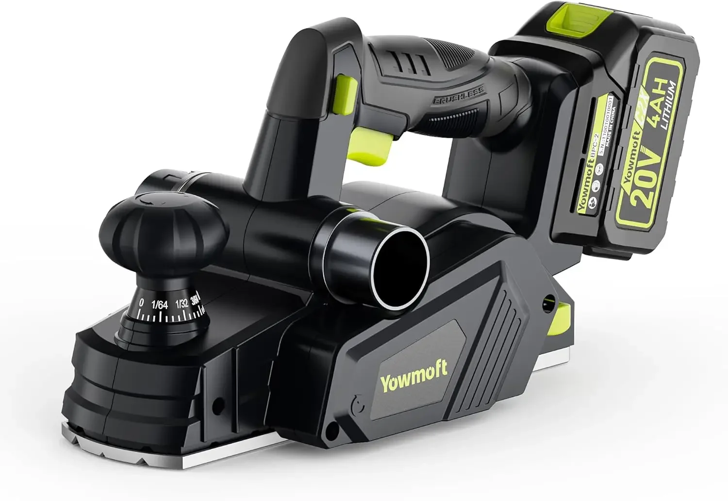 20V Cordless Planer, 3-1/4-Inch Width, 12,000 RPM Electric Planer, 6.2lb Lightweight Cordless Hand Wood Planer with 4Ah Battery,
20V Cordless Planer, 3-1/4-Inch Width, 12,000 RPM Electric Planer, 6.2lb Lightweight Cordless Hand Wood Planer with 4Ah Battery,