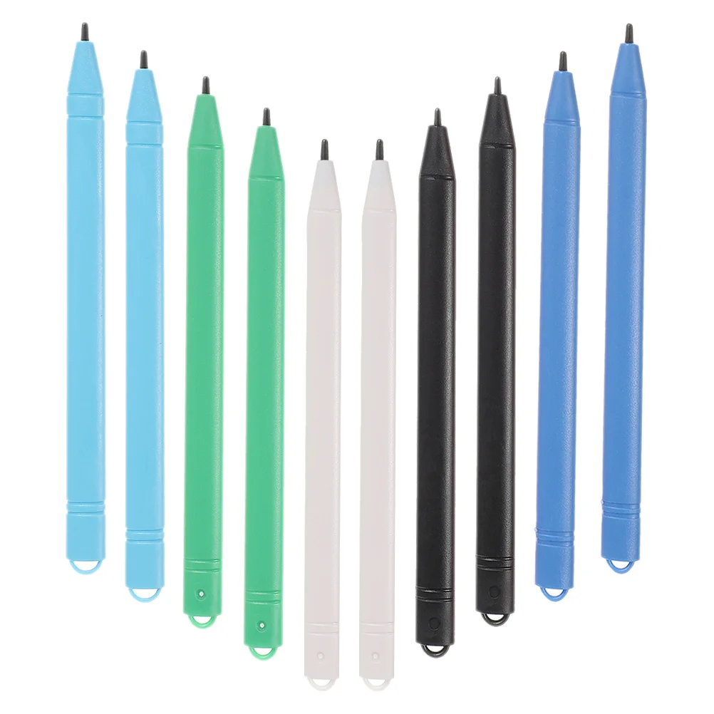 10 Pcs LCD Writing Board Stylus Pen for Touch Screens Drawing Tablet Electronic Notepad Doodle Painting Pressure Sensitive
10 Pcs LCD Writing Board Stylus Pen for Touch Screens Drawing Tablet Electronic Notepad Doodle Painting Pressure Sensitive