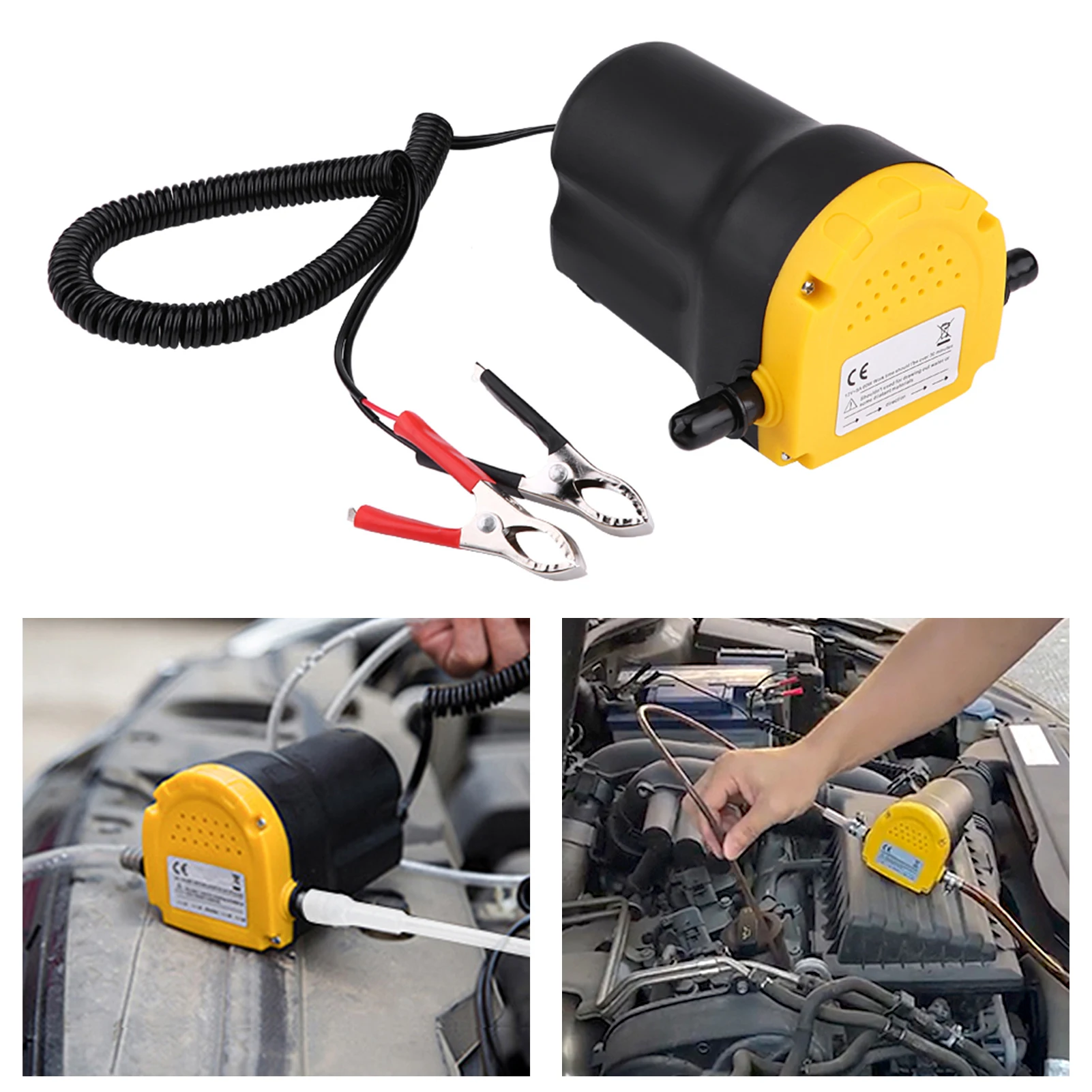 12V Oil Extractor Pump, DC 12V 60W Fluid Extractor Motor Oil Diesel Transfer Pump 250L/Hour For Car Motorbike Quad
12V Oil Extractor Pump, DC 12V 60W Fluid Extractor Motor Oil Diesel Transfer Pump 250L/Hour For Car Motorbike Quad