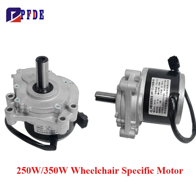  250W 350W Permanent Magnet Worm Gear DC Brushed Motor High Torque Low Speed motor for Electric Wheelchair 24v 75rpm / 120rpm
250W 350W Permanent Magnet Worm Gear DC Brushed Motor High Torque Low Speed motor for Electric Wheelchair 24v 75rpm / 120rpm