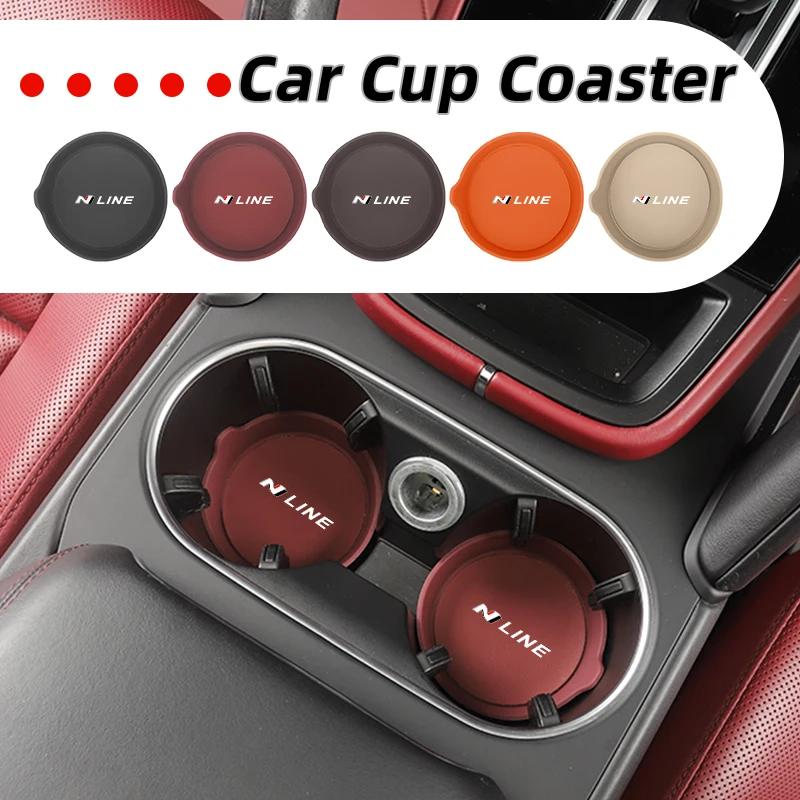 Car Coaster Mug Drinking Pad Cup Non-Slip Mat Accessories Pads For Hyundai N Line Performance Santa Fe MX5 IX35 I20 I30 I40
Car Coaster Mug Drinking Pad Cup Non-Slip Mat Accessories Pads For Hyundai N Line Performance Santa Fe MX5 IX35 I20 I30 I40