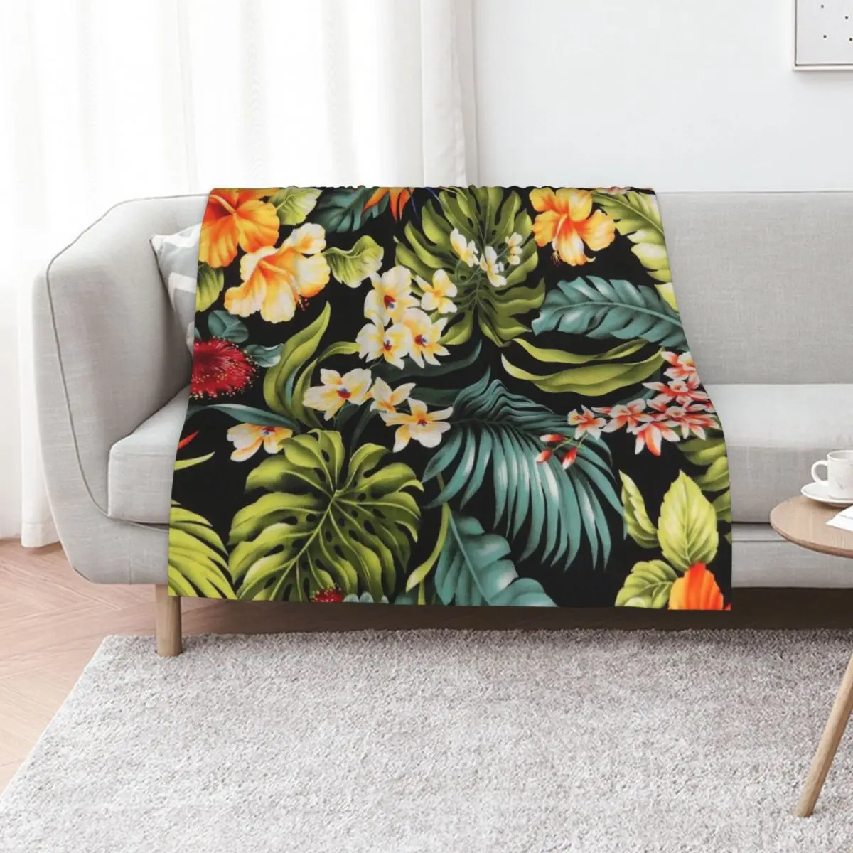 Hawaiian Aloha Flower Painted Pattern Throw Blanket Men's Soft Warm Throw Blanket for Couch
Hawaiian Aloha Flower Painted Pattern Throw Blanket Men's Soft Warm Throw Blanket for Couch