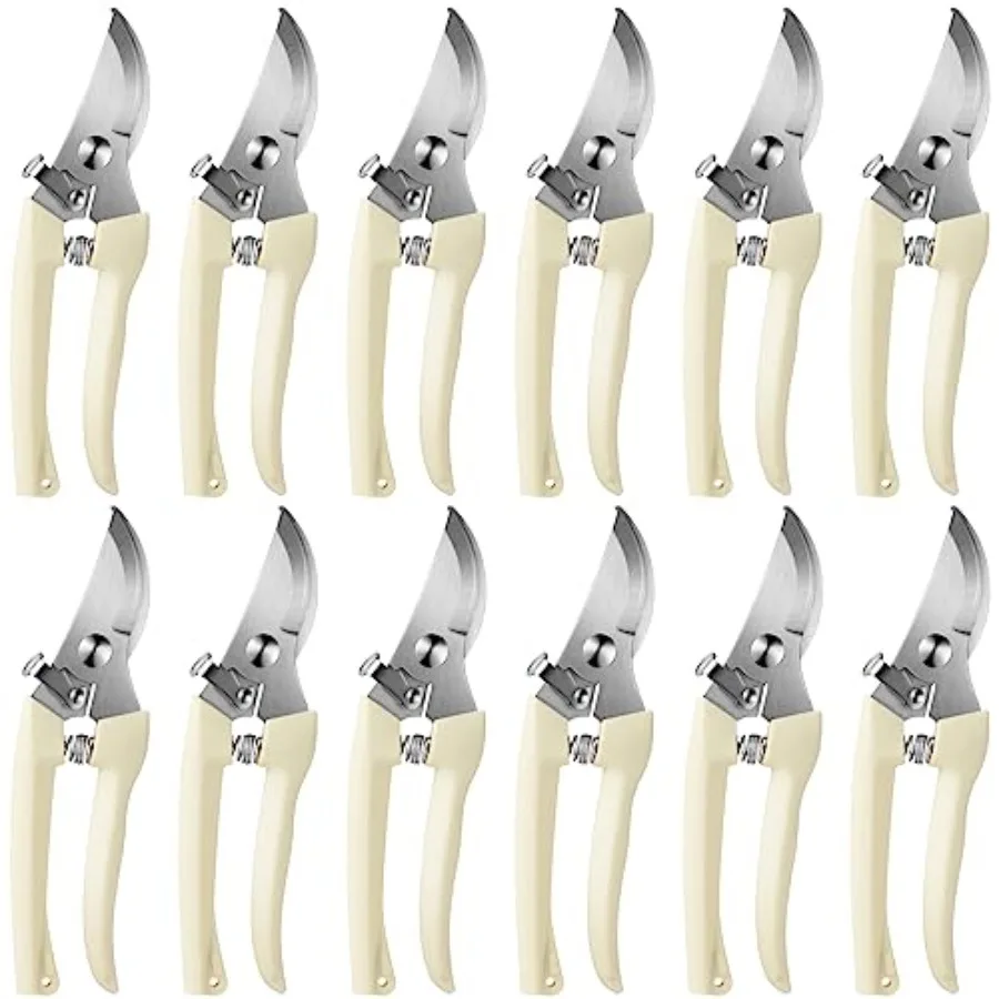 12 Pcs Garden Shears Flower Scissors Pruning Shears Floral Garden Clippers Hand Pruners Branch Cutter Gardening Tools for Plant
12 Pcs Garden Shears Flower Scissors Pruning Shears Floral Garden Clippers Hand Pruners Branch Cutter Gardening Tools for Plant
