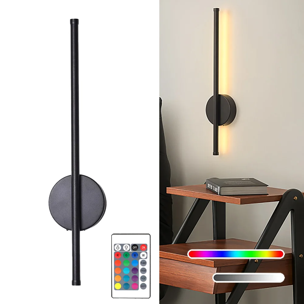 2Port USB Charging Wall Lamp Black/Natural Copper 50 cm RGB with Remote Control and App Control Easy Installation
2Port USB Charging Wall Lamp Black/Natural Copper 50 cm RGB with Remote Control and App Control Easy Installation