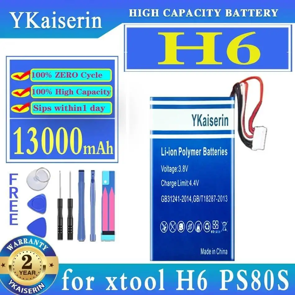 Automotive Test Equipment Battery Durable 13000Mah Safe For Xtool H6 PS80S Car
Automotive Test Equipment Battery Durable 13000Mah Safe For Xtool H6 PS80S Car