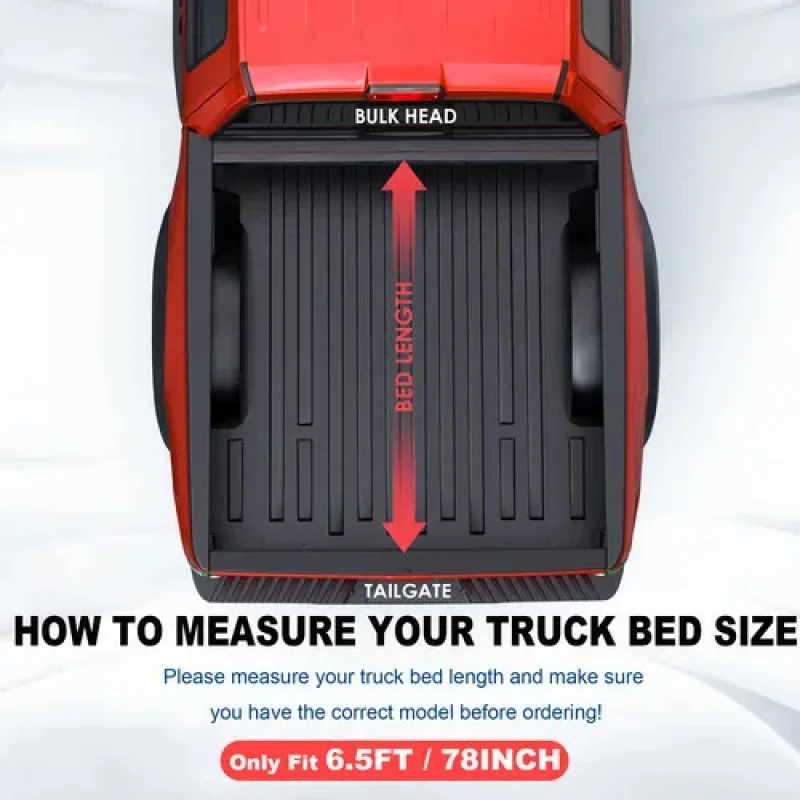 6.5FT 4-Fold FRP Hard Bed Tonneau Cover 2014-2025 1500 Series
6.5FT 4-Fold FRP Hard Bed Tonneau Cover 2014-2025 1500 Series