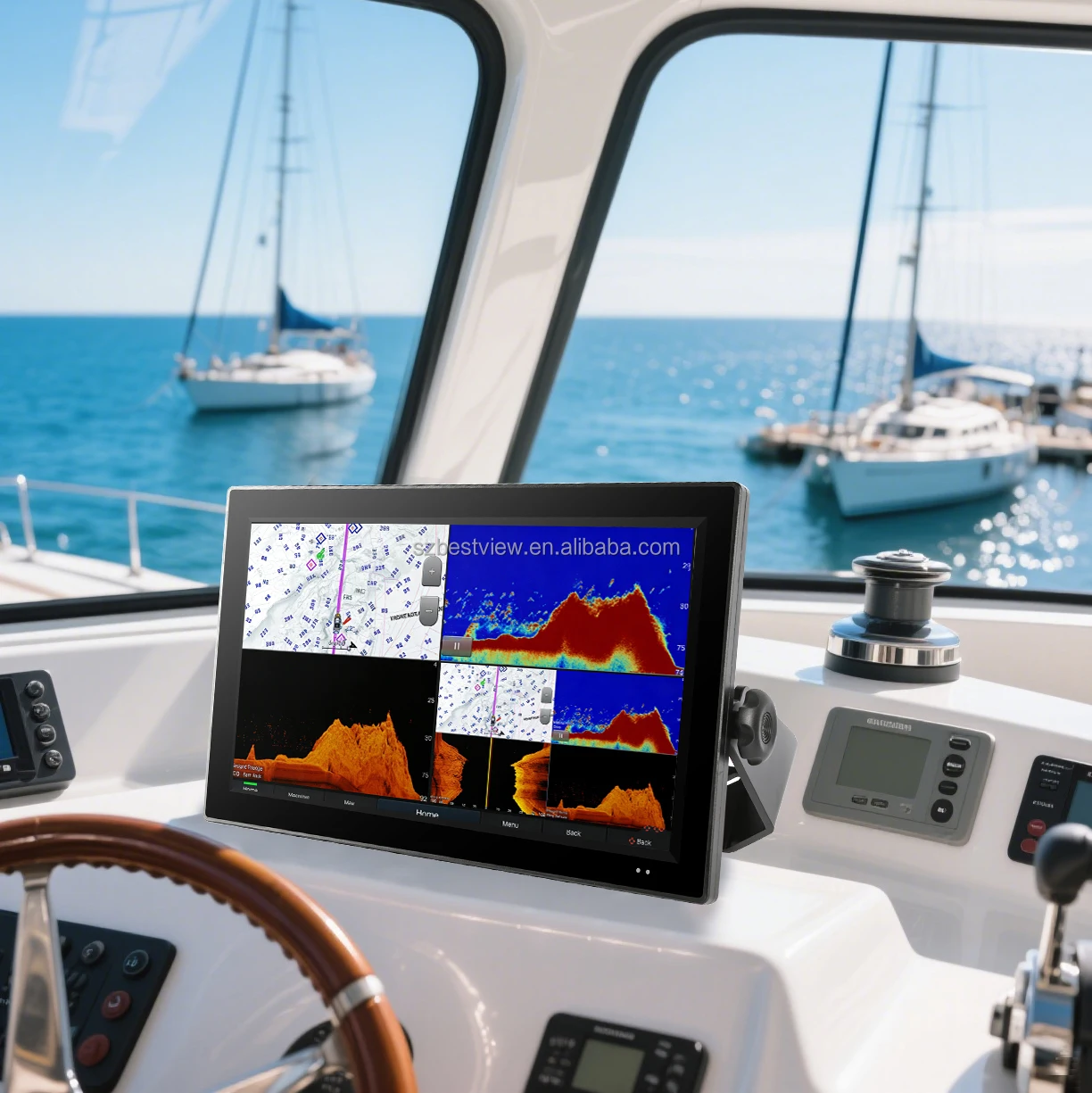 Marine Gps Chartplotter Ip65 Waterproof 15/19/21.5 Inch 1000 Nits Outdoor Lcd Touch Screen Monitor
Marine Gps Chartplotter Ip65 Waterproof 15/19/21.5 Inch 1000 Nits Outdoor Lcd Touch Screen Monitor